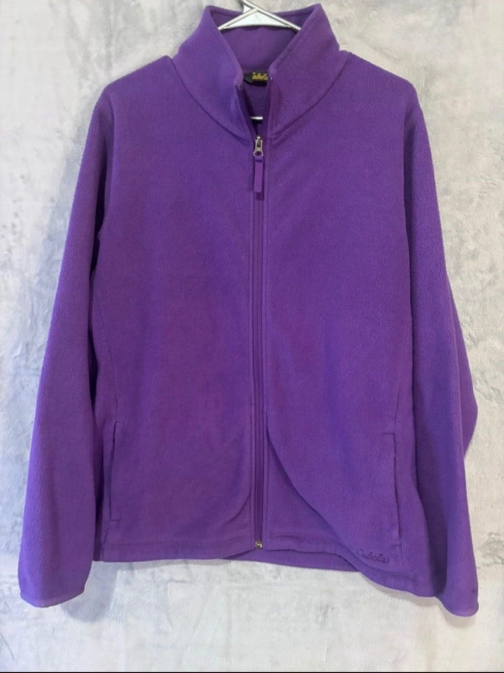 Cabela's Purple Full Zip Fleece Jacket XL